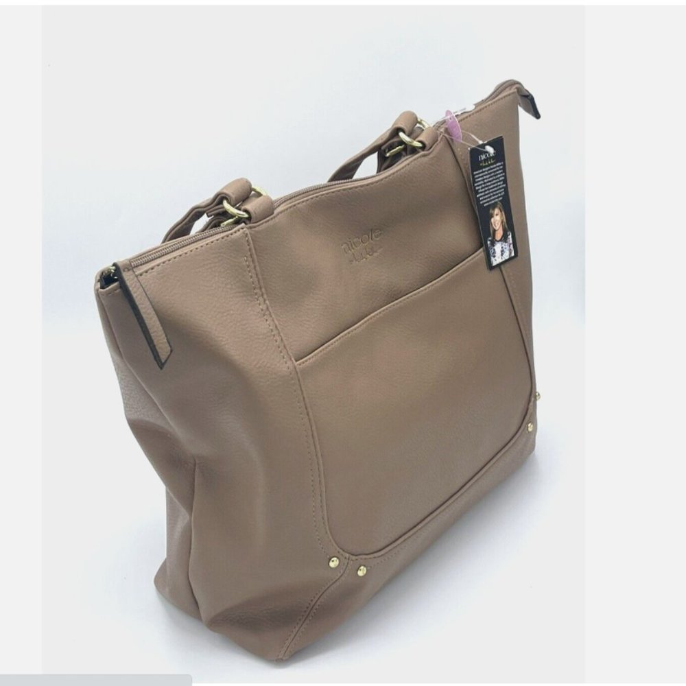 Nicole by Nicole Miller Mallory Tote Bag /Purce Soft Mink One Size